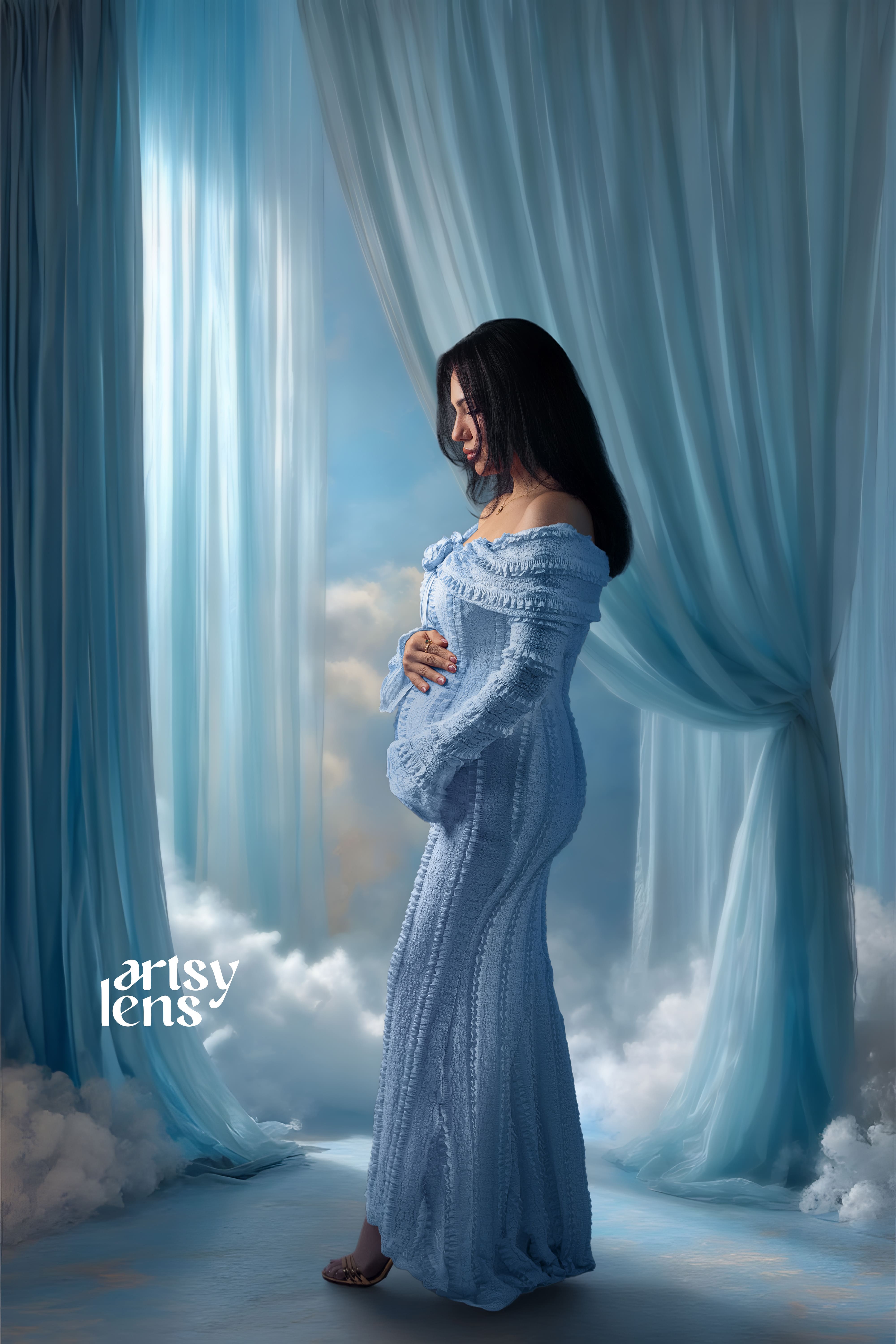 Couple Maternity Portrait